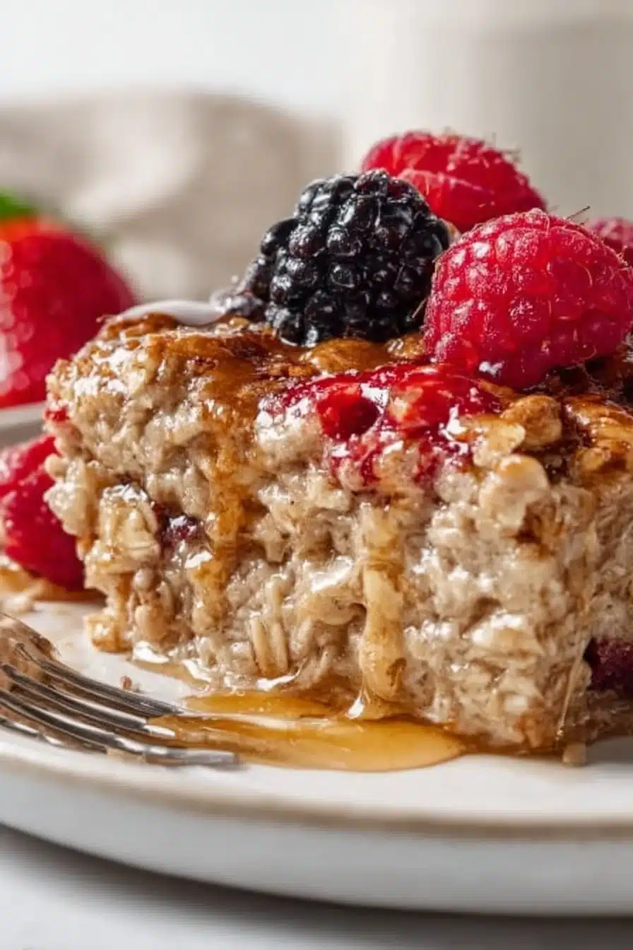 Easy Baked Oatmeal Casserole