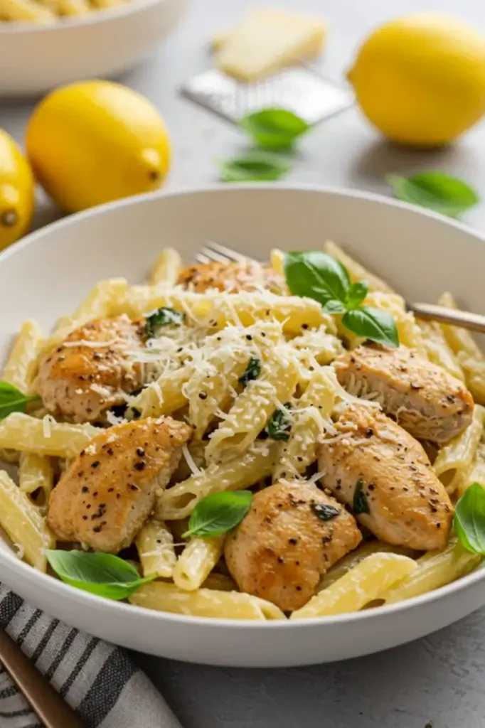 Lemon Pepper Chicken Pasta Recipe
