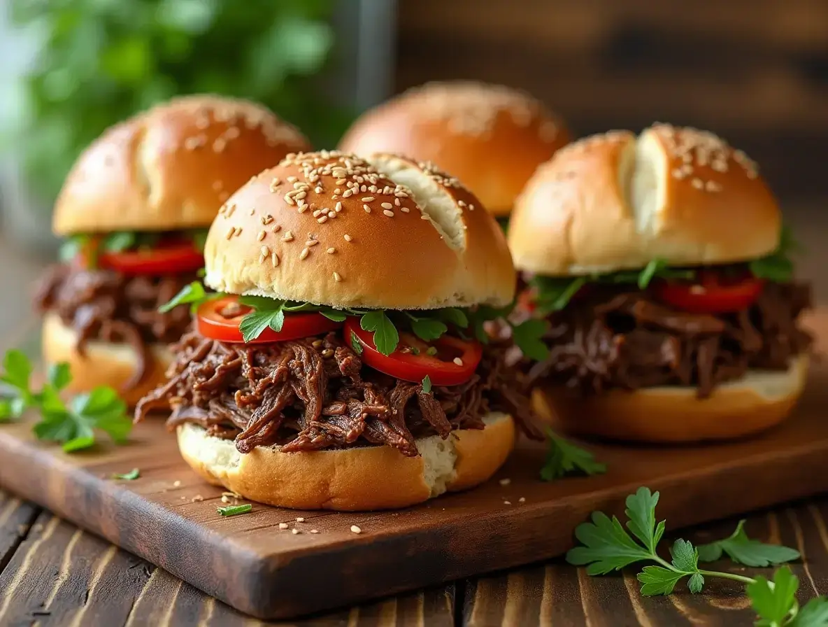 Delicious Shredded Beef Sandwiches Made Easy