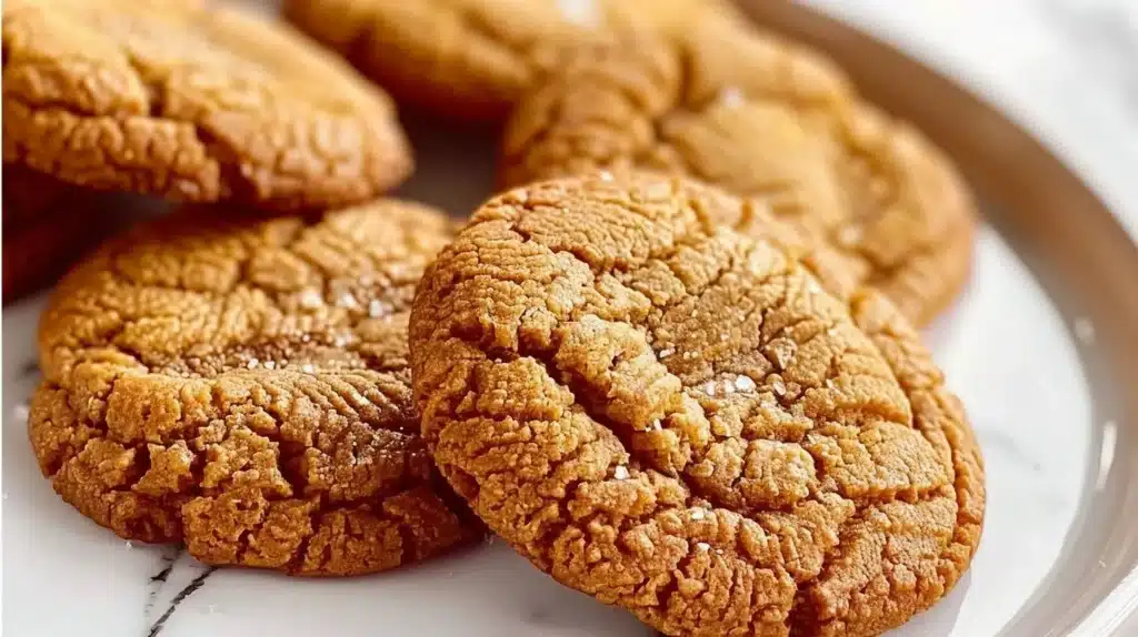 Delicious ginger crisps cookies baked to perfection, inspired by a mom's recipe.