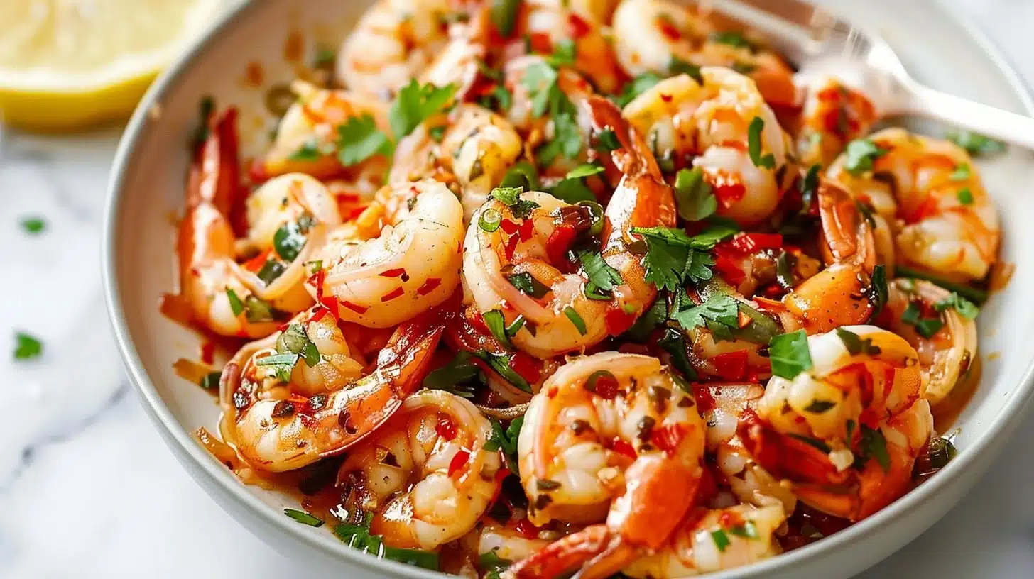 Spicy Lemon Garlic Shrimp: A Flavorful Delight