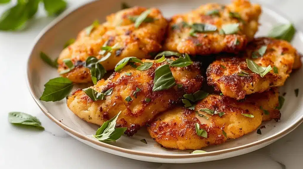 Delicious filet mignon cooked in cast iron skillet with herbs and butter.