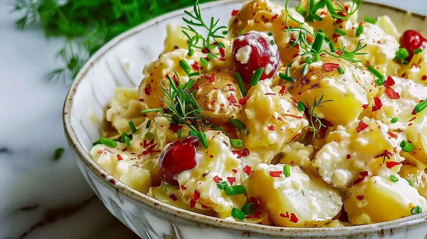 Idaho Potato Salad No Mayo