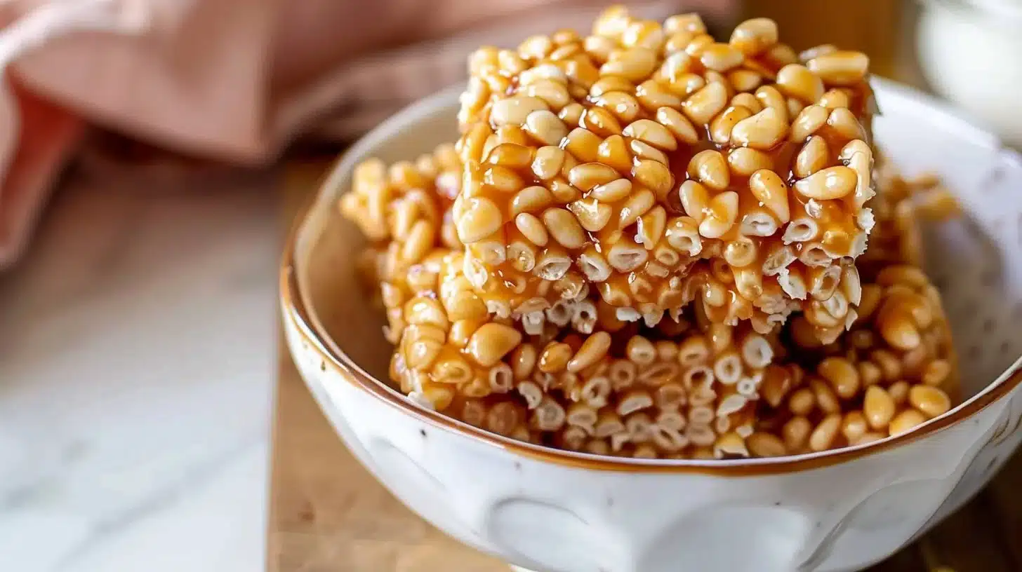 Salted Caramel Rice Krispie Treats: A Sweet Indulgence