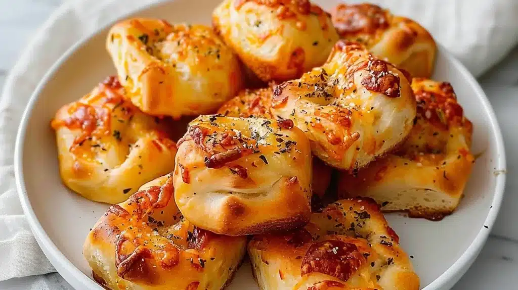 The Best Sourdough Pizza Rolls