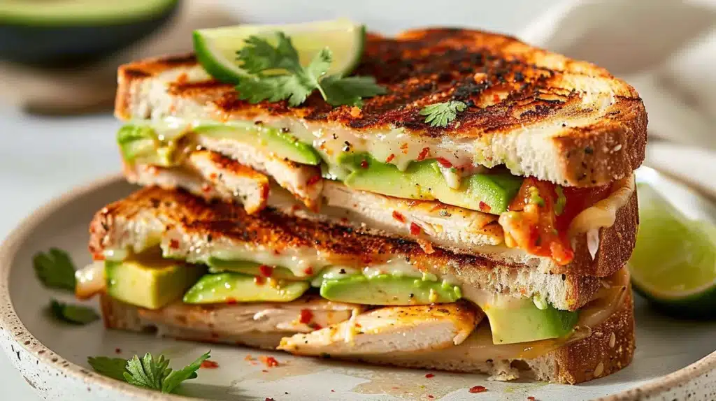 Chicken Avocado Melt Sandwich: A Comforting Delight