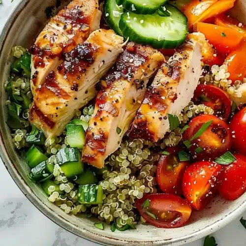 Discover the Delight of Greek Chicken Quinoa Bowl