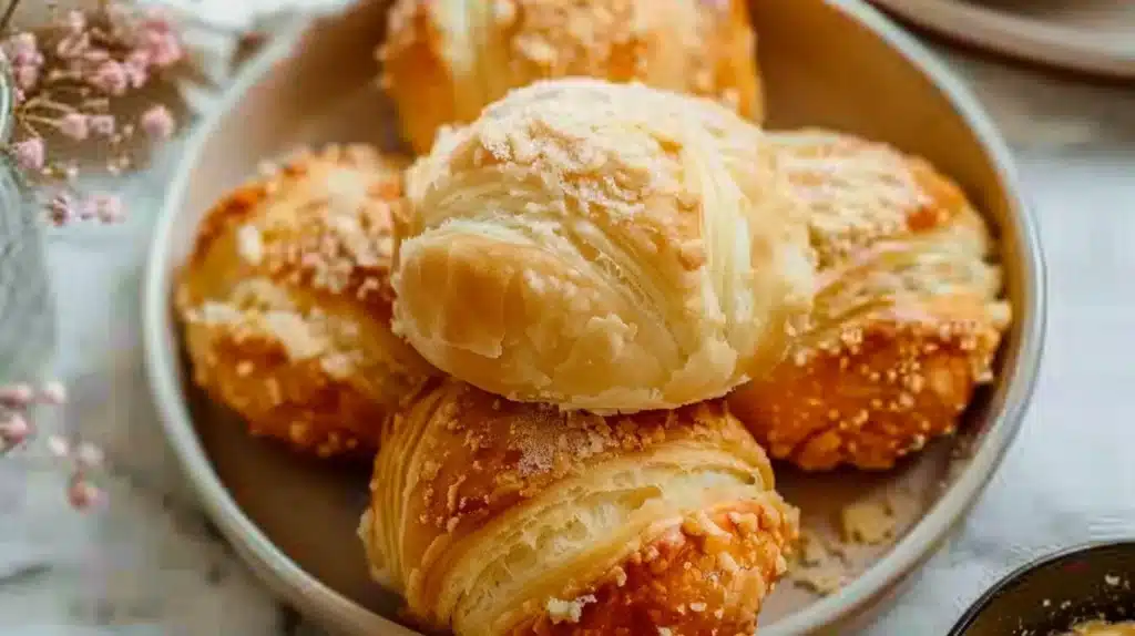 Delicious cream cheese kolaches with creamy filling