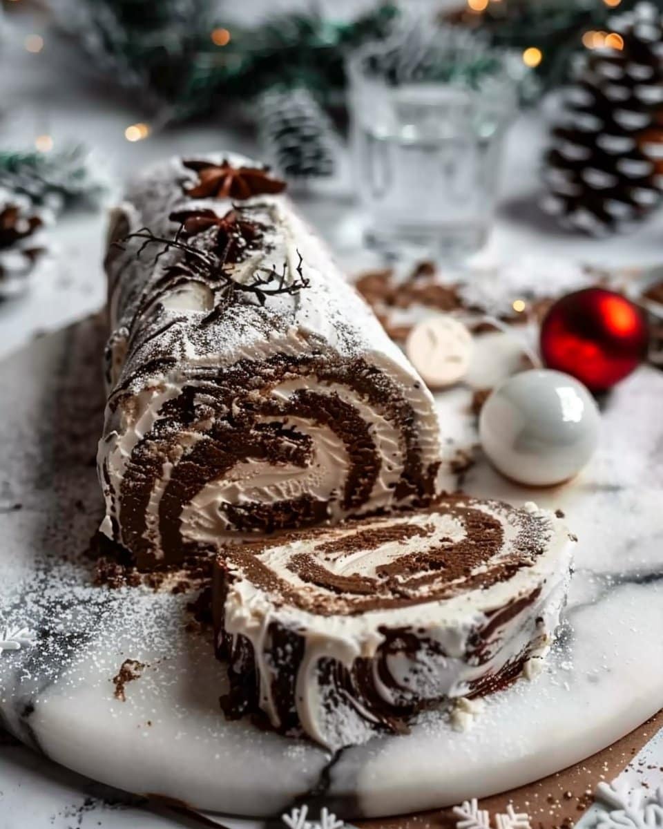 Baileys Cream Yule Log