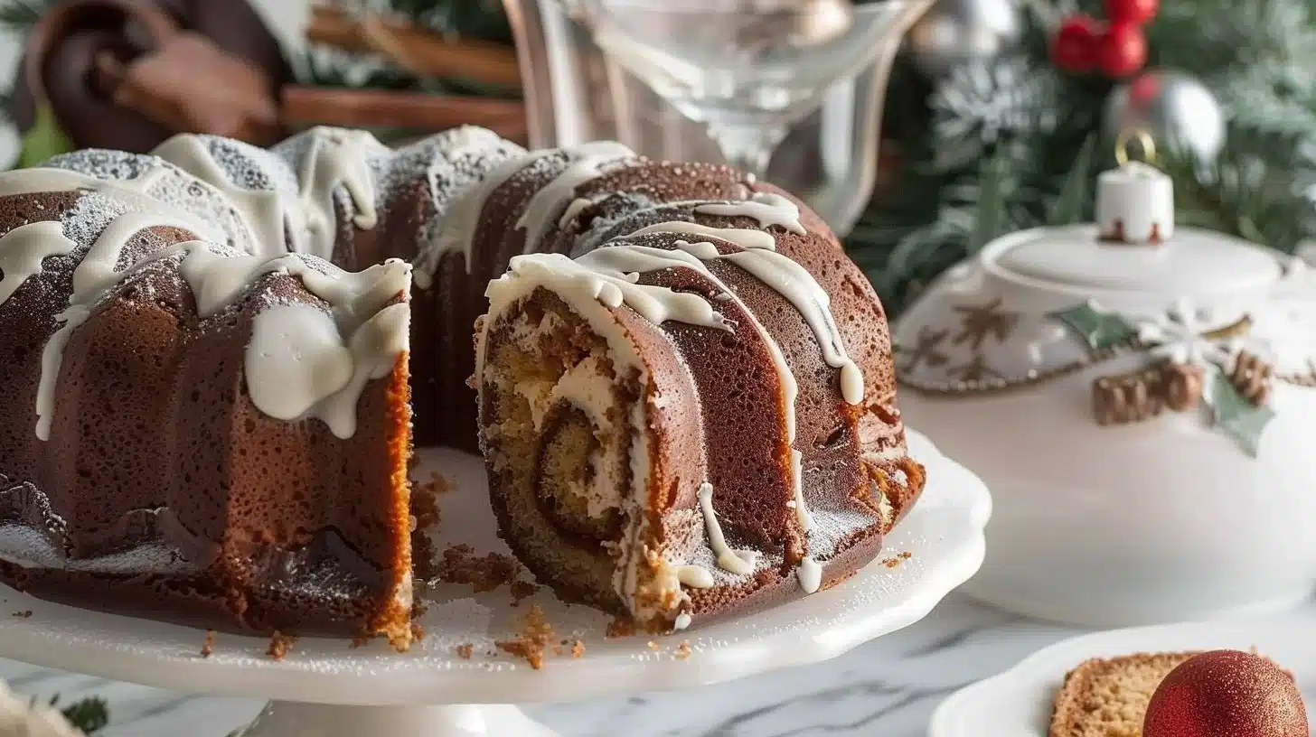 Delicious assortment of the best Christmas cakes for the holiday season.