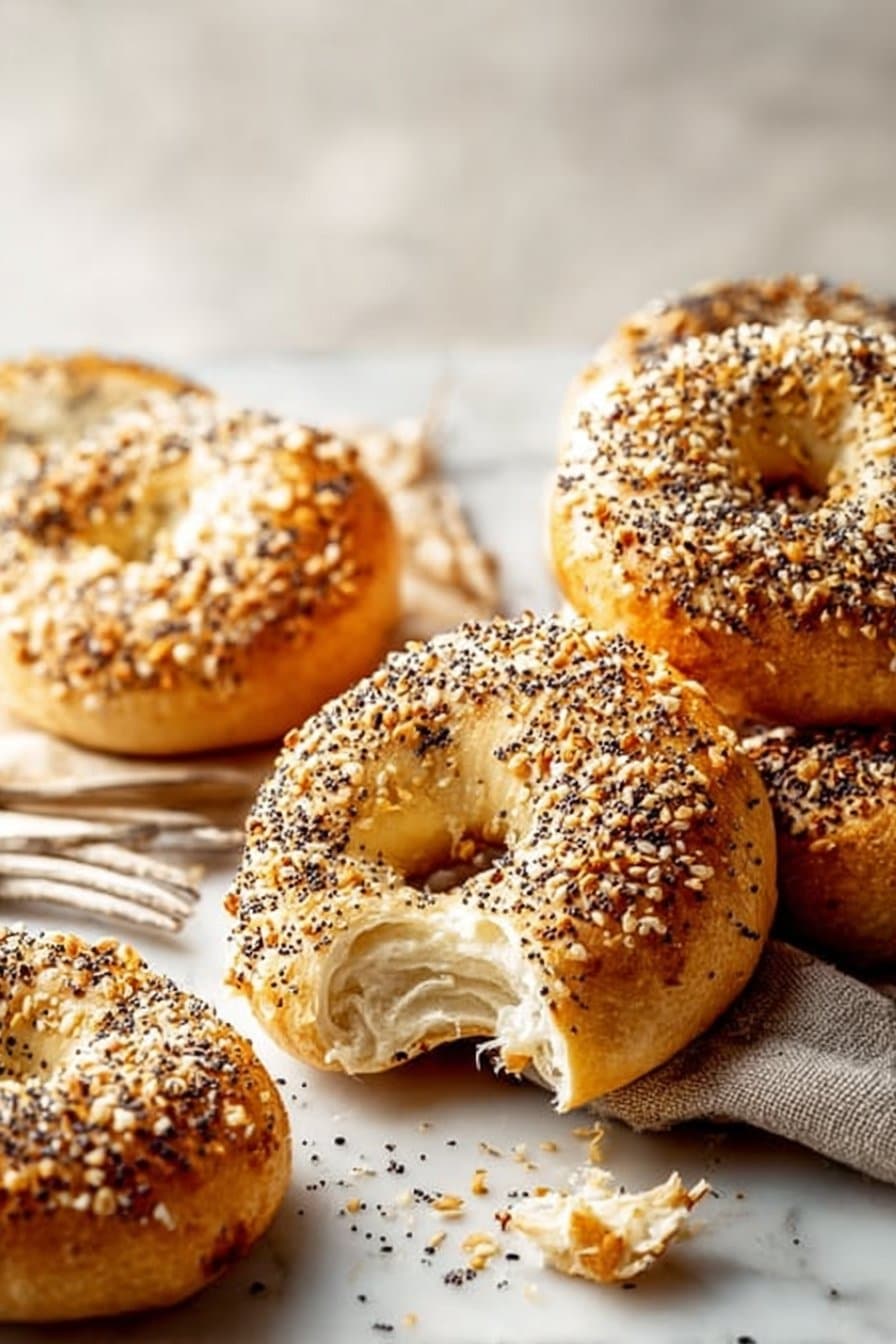 Homemade Bagels Easy No Yeast