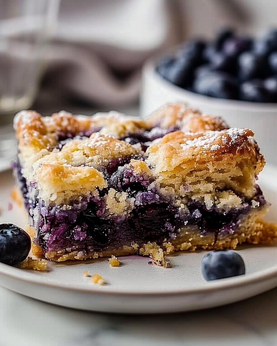 Easy Blueberry Buckle