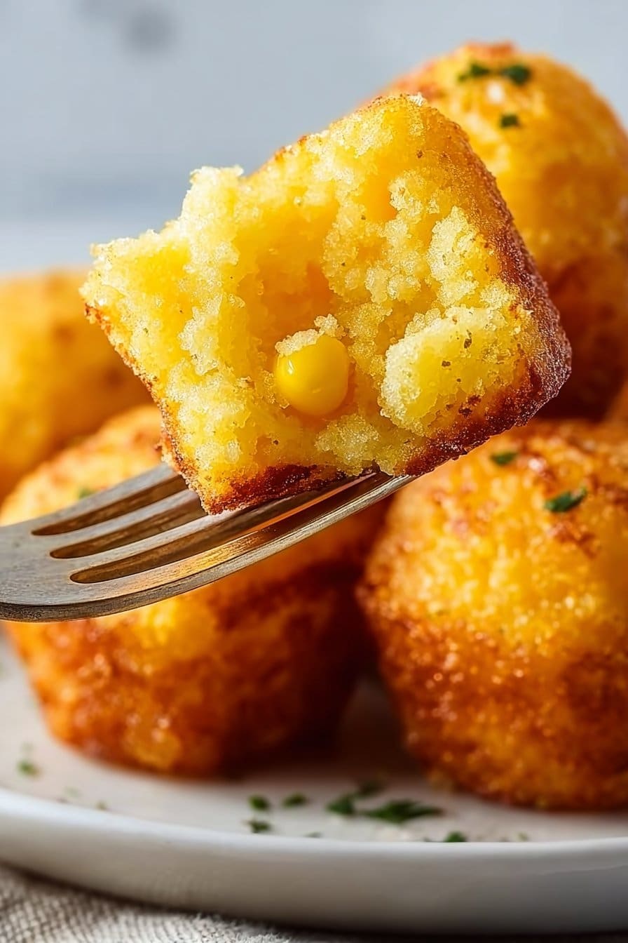 Southern-Style Honey Butter Cornbread Poppers