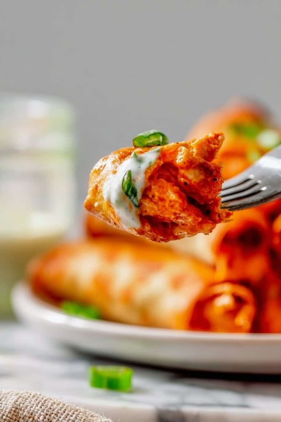 Buffalo Chicken Taquitos