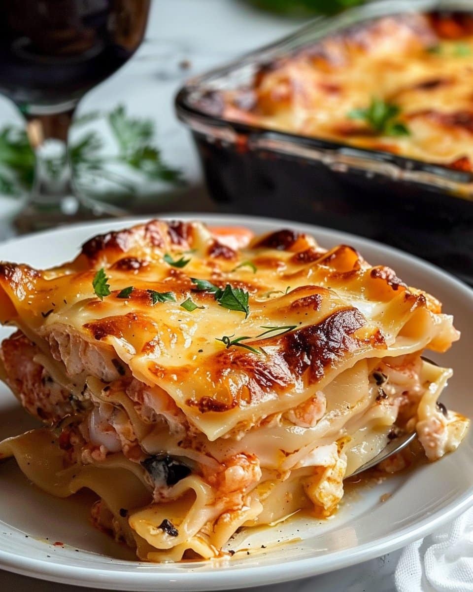 Seafood Lasagna