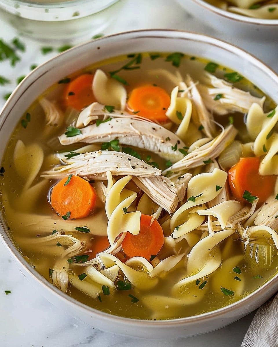 Rotisserie Chicken Noodle Soup