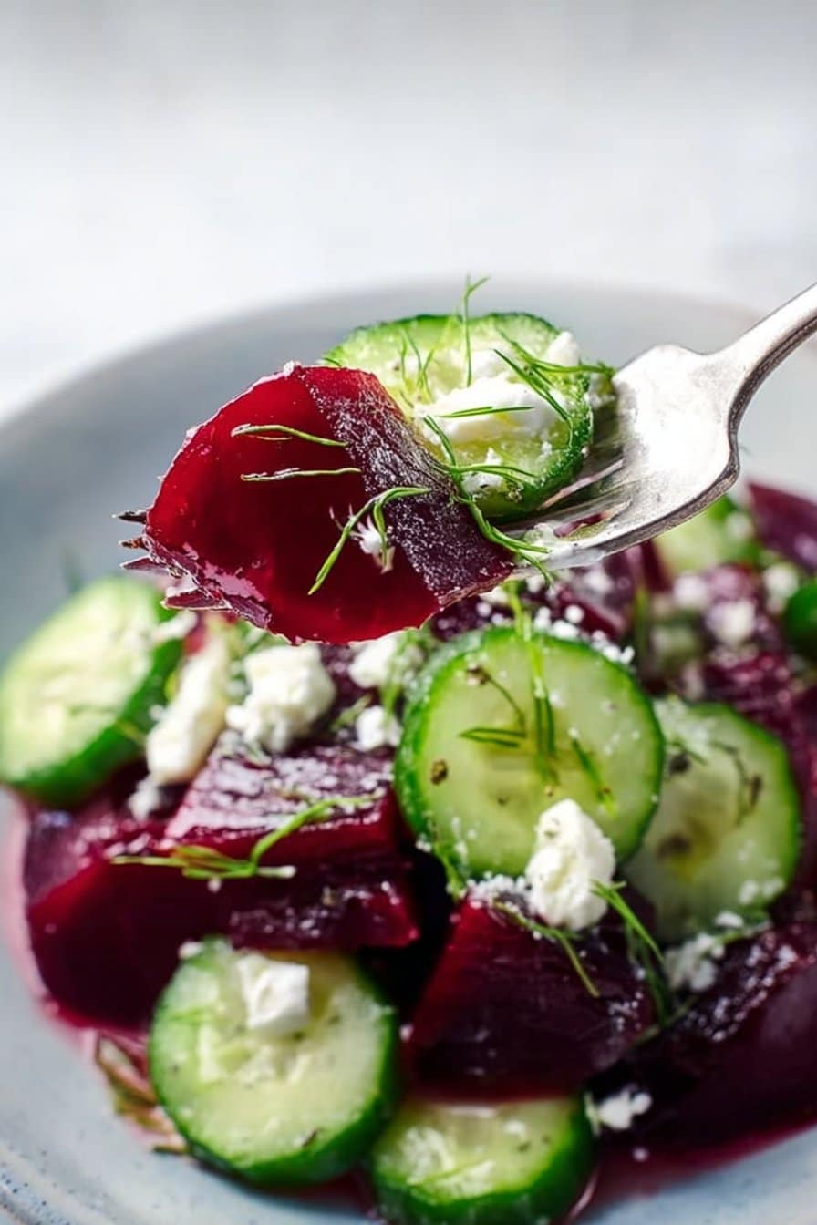 Beet and Cucumber Salad