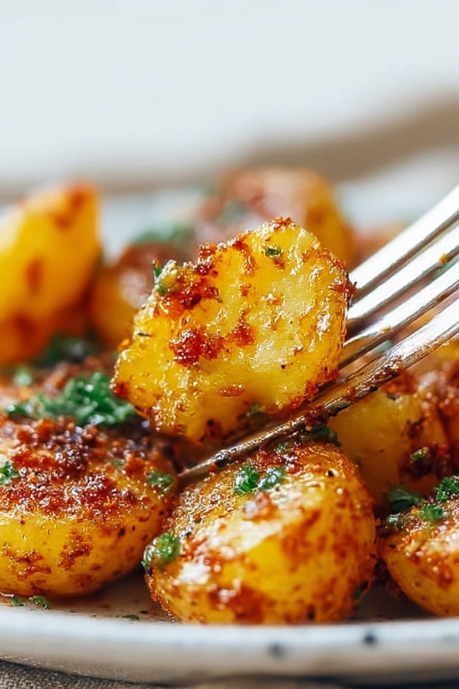 Crispy Baked Baby Potatoes