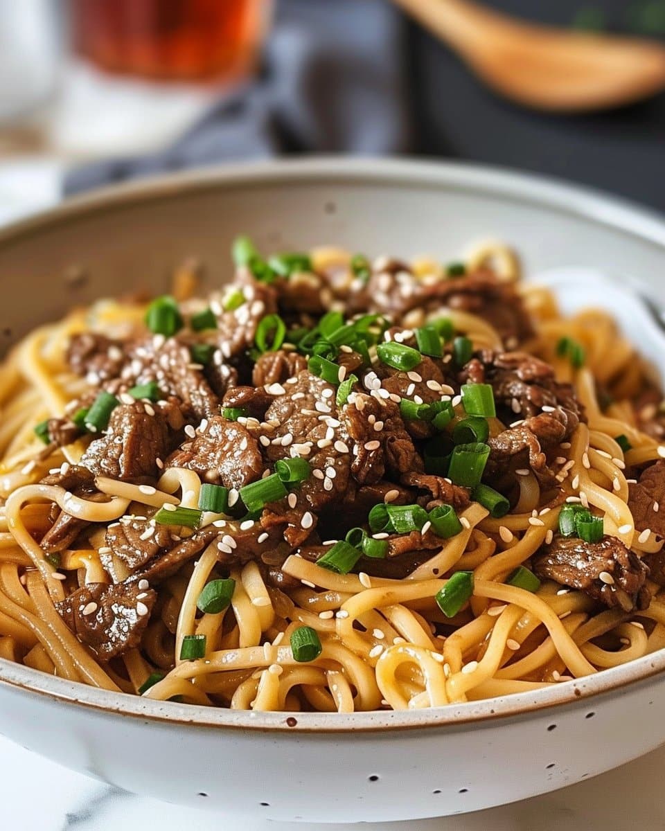 Easy Beef Garlic Noodles: The Ultimate Comfort Dinner You’ll Love