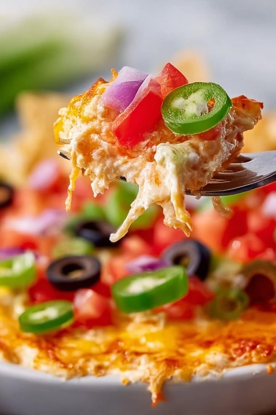Colorful Taco Dip