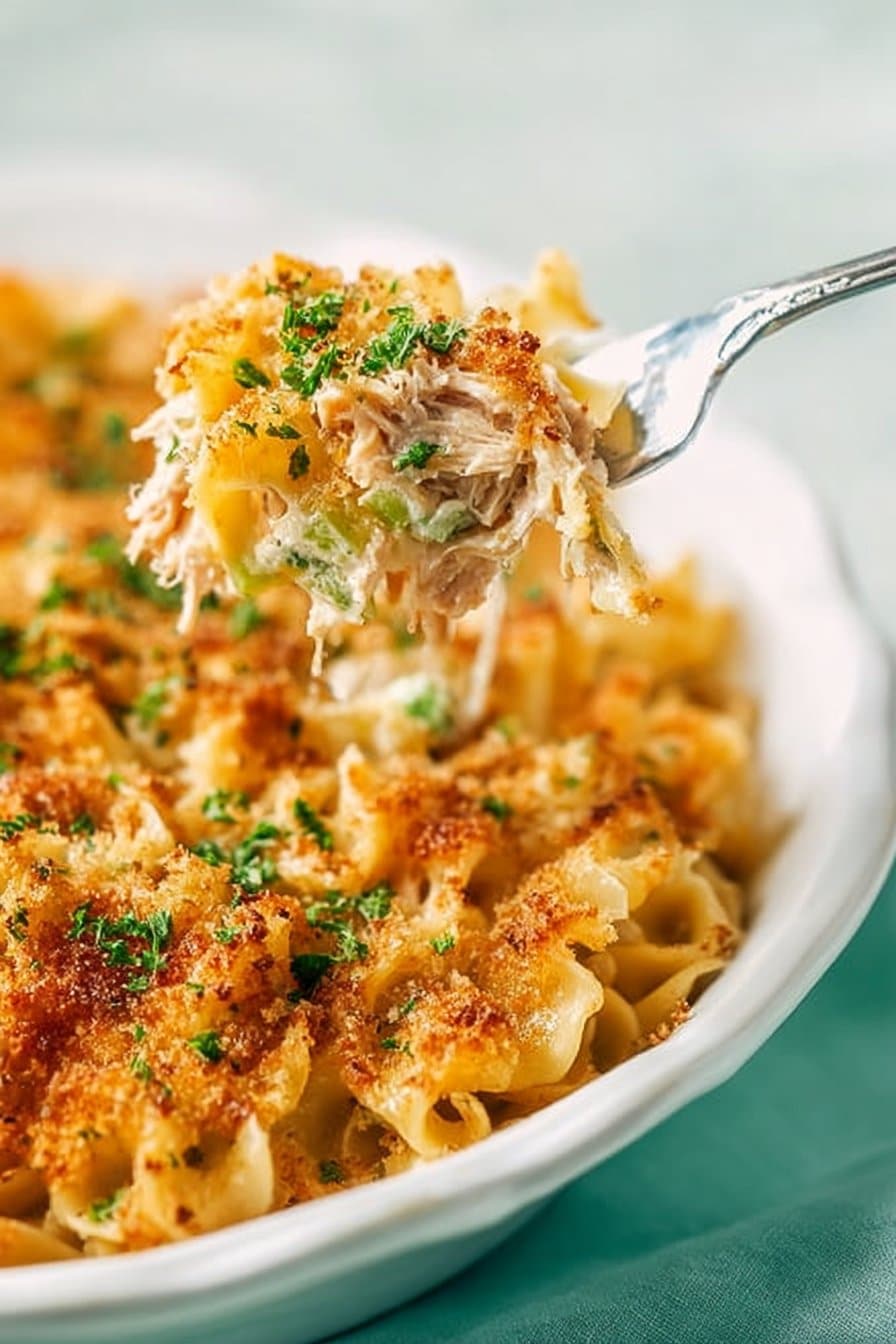 Creamy Tuna Noodle Casserole