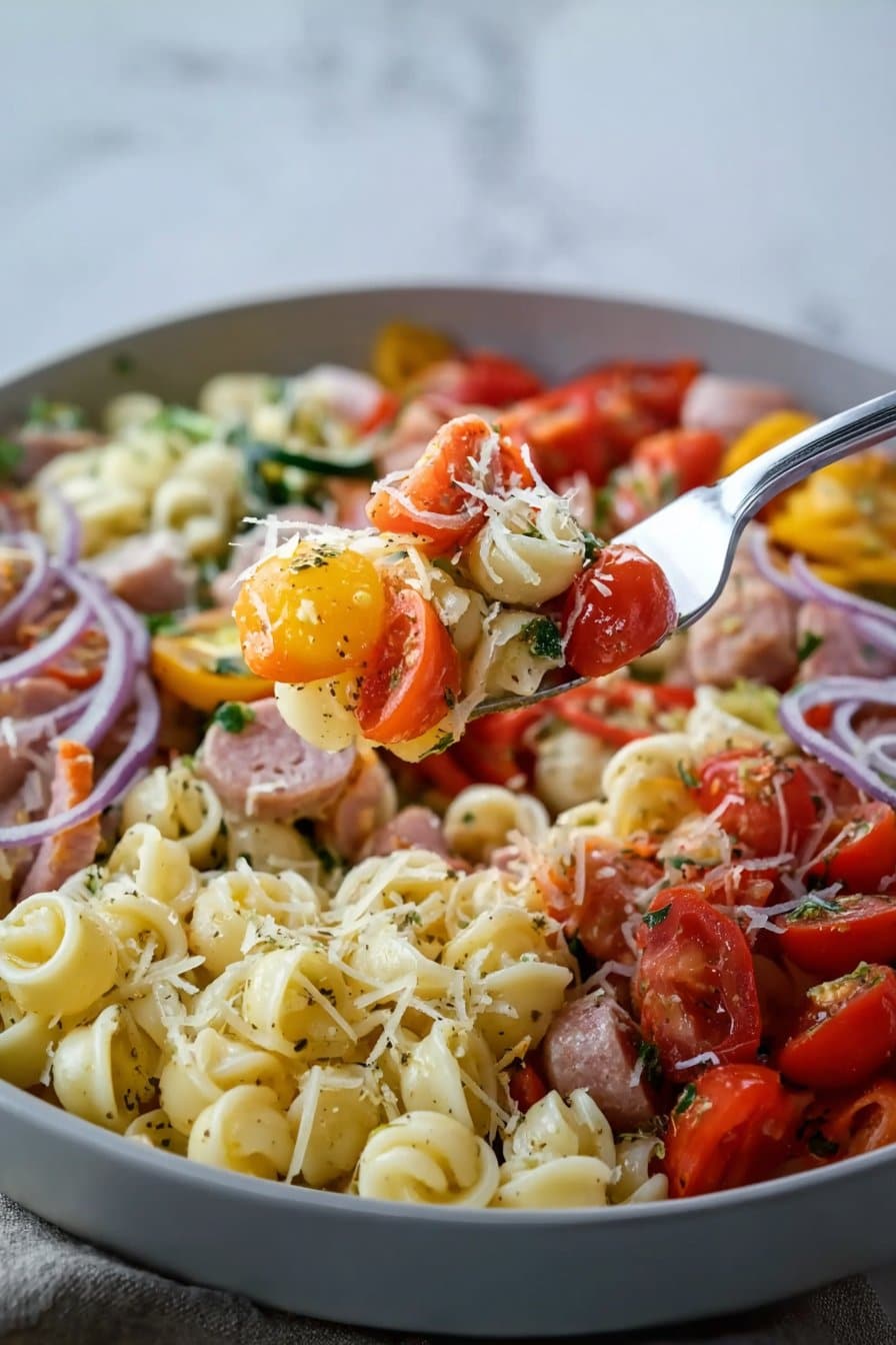 Italian Grinder Pasta Salad