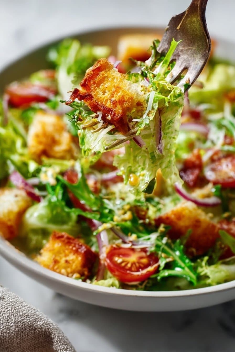 Elegant Salad with Mustard Vinaigrette