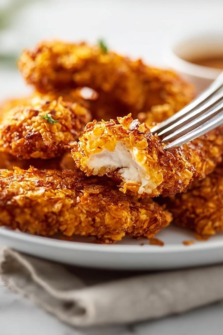 Baked Cornflake Chicken Tenders