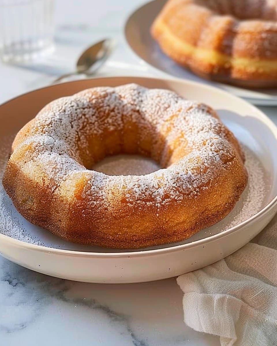 Ultimate Cinnamon Doughnut Cake