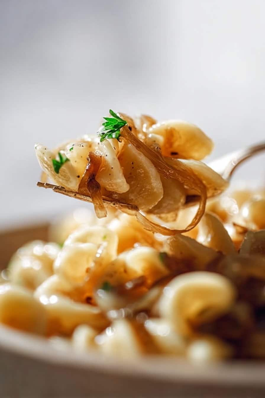Easy French Onion Pasta