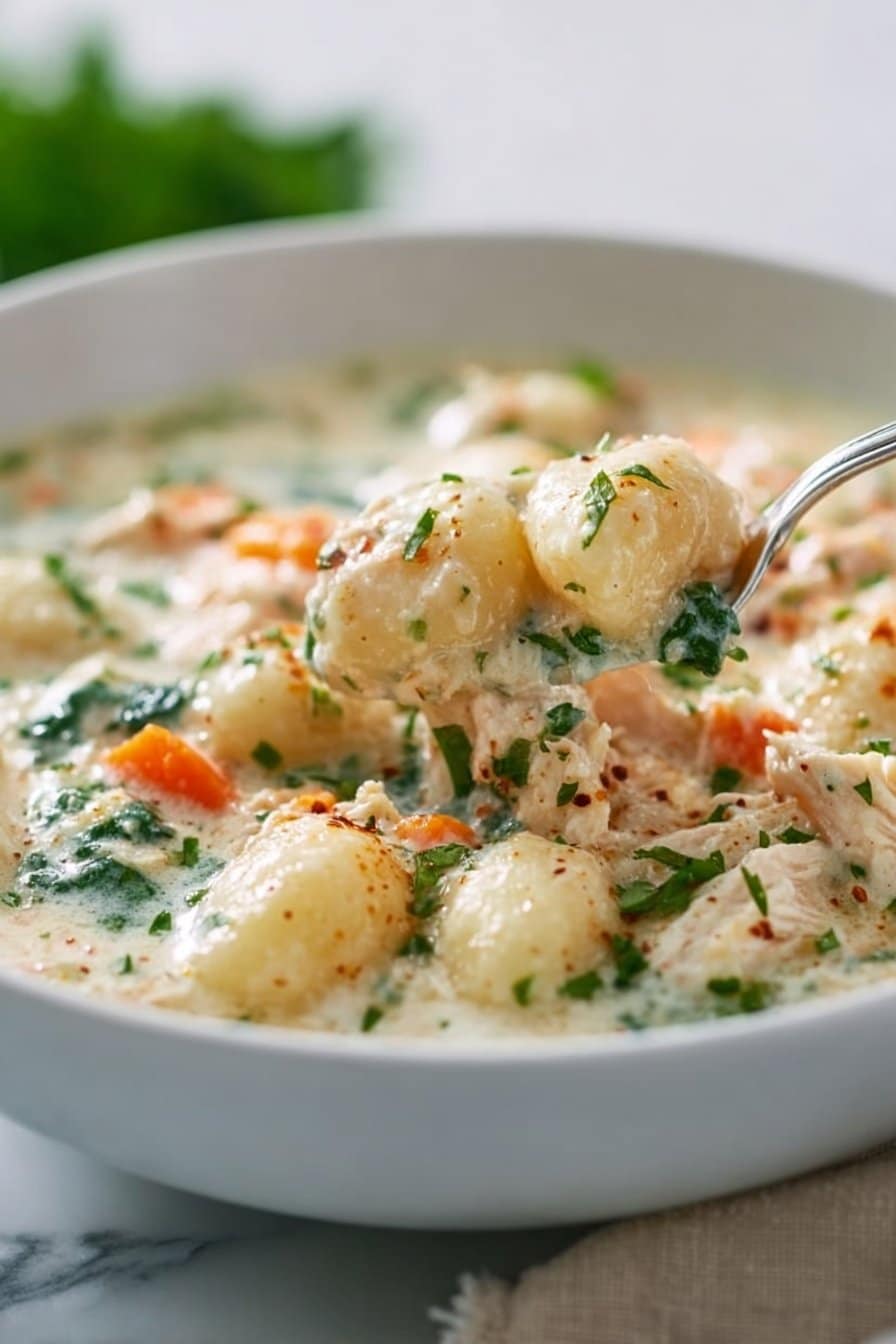 Comfort in a Bowl: Chicken Gnocchi Soup Recipe