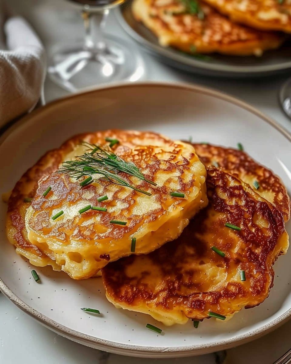 Ultimate Korean Potato Cheese Pancakes