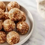 Delicious homemade Apple Cinnamon Energy Bites for a healthy snack