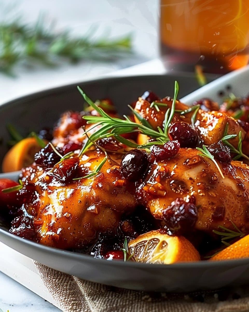 Cranberry Orange Chicken