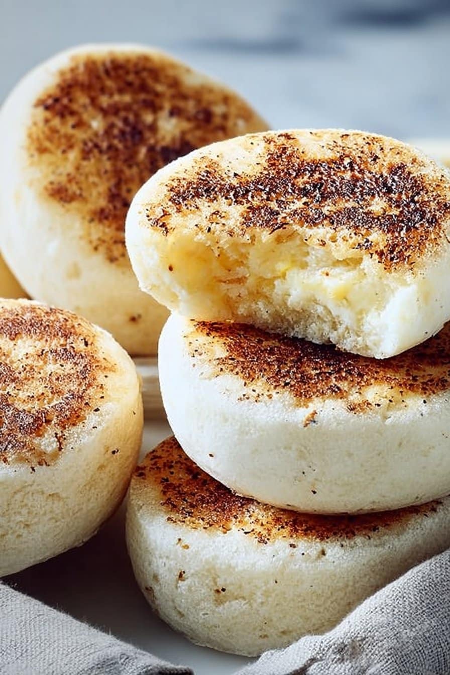 Sourdough English Muffins