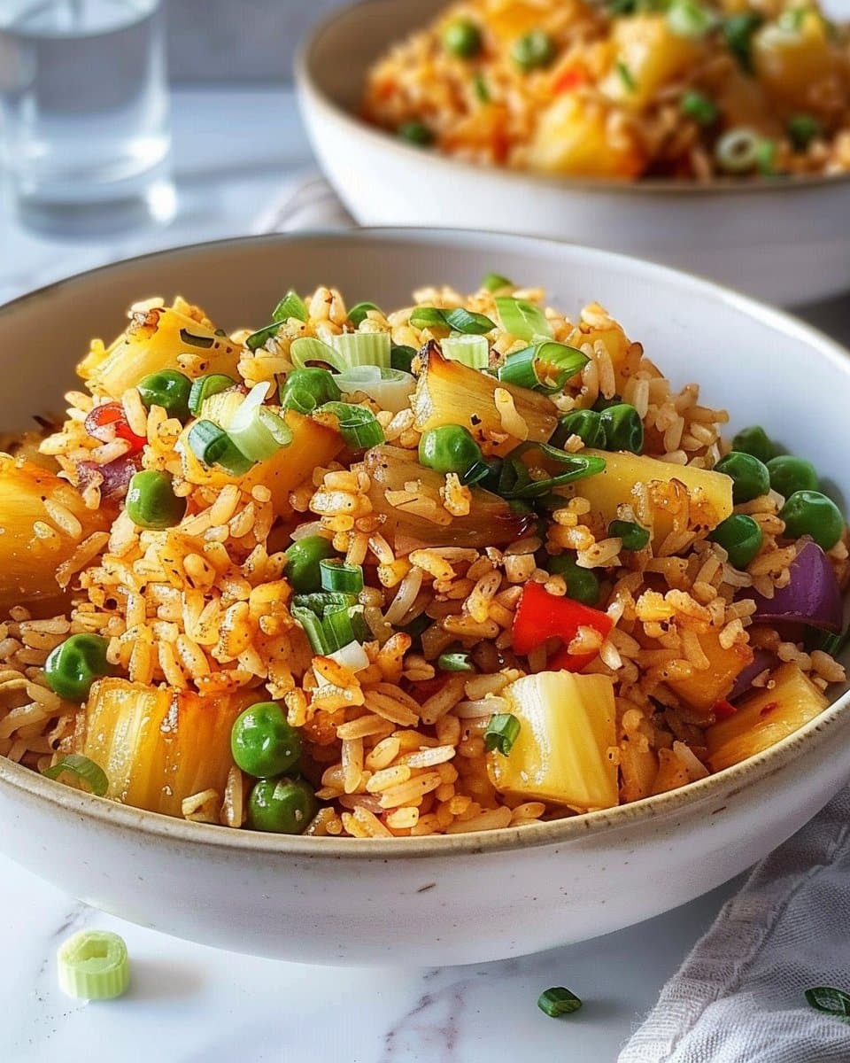 Vegan Pineapple Fried Rice