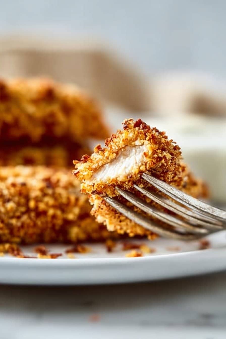 Baked Almond-Crusted Chicken Tenders