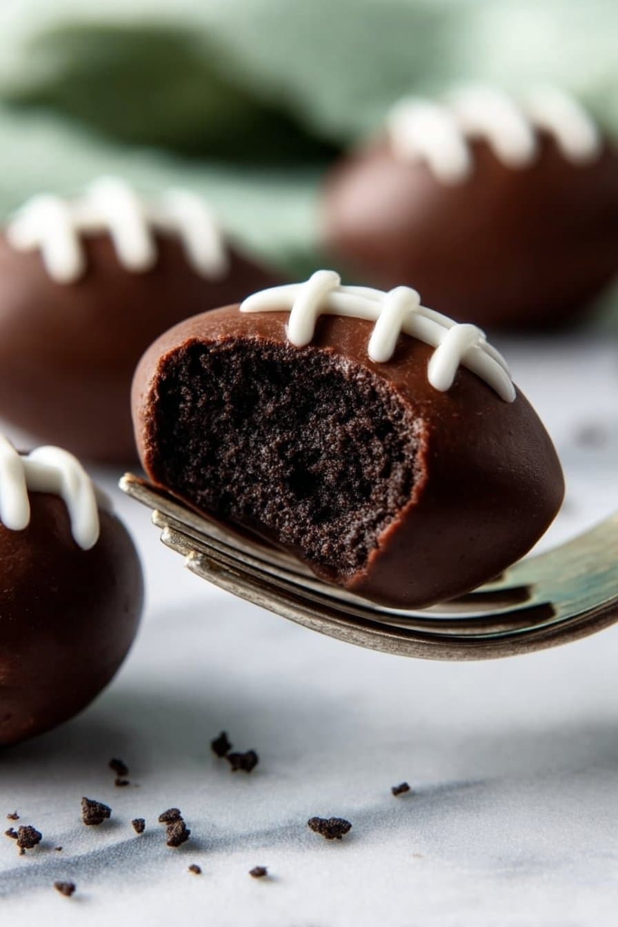 Oreo Football Truffles
