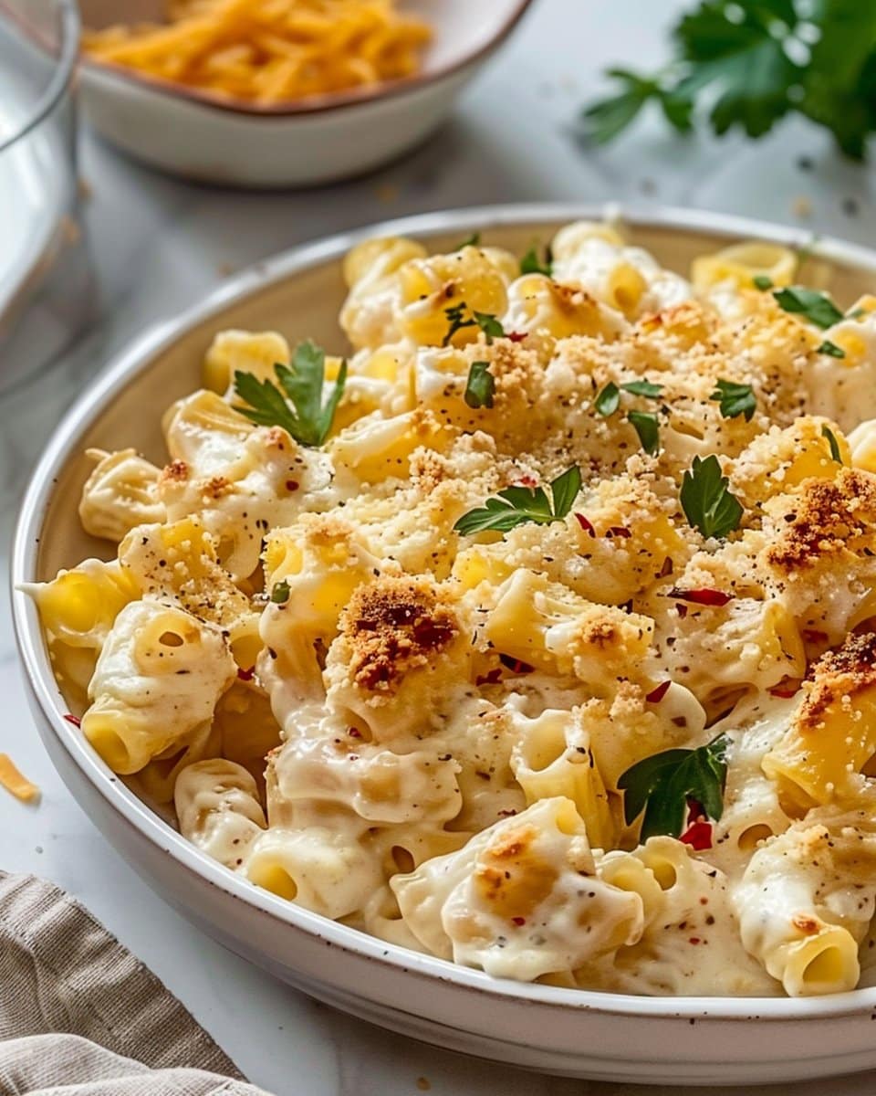 Corn Pasta Bake