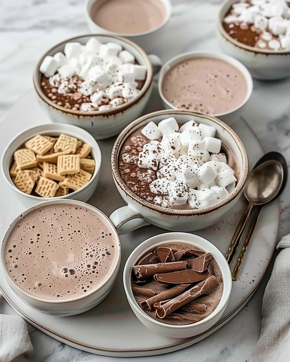 Customizable Hot Chocolate Station