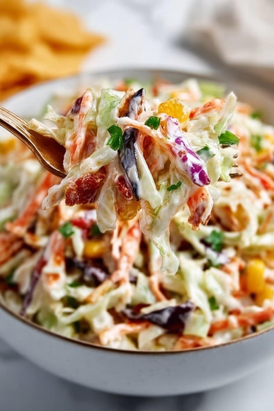 Tex-Mex Shredded Cabbage Salad