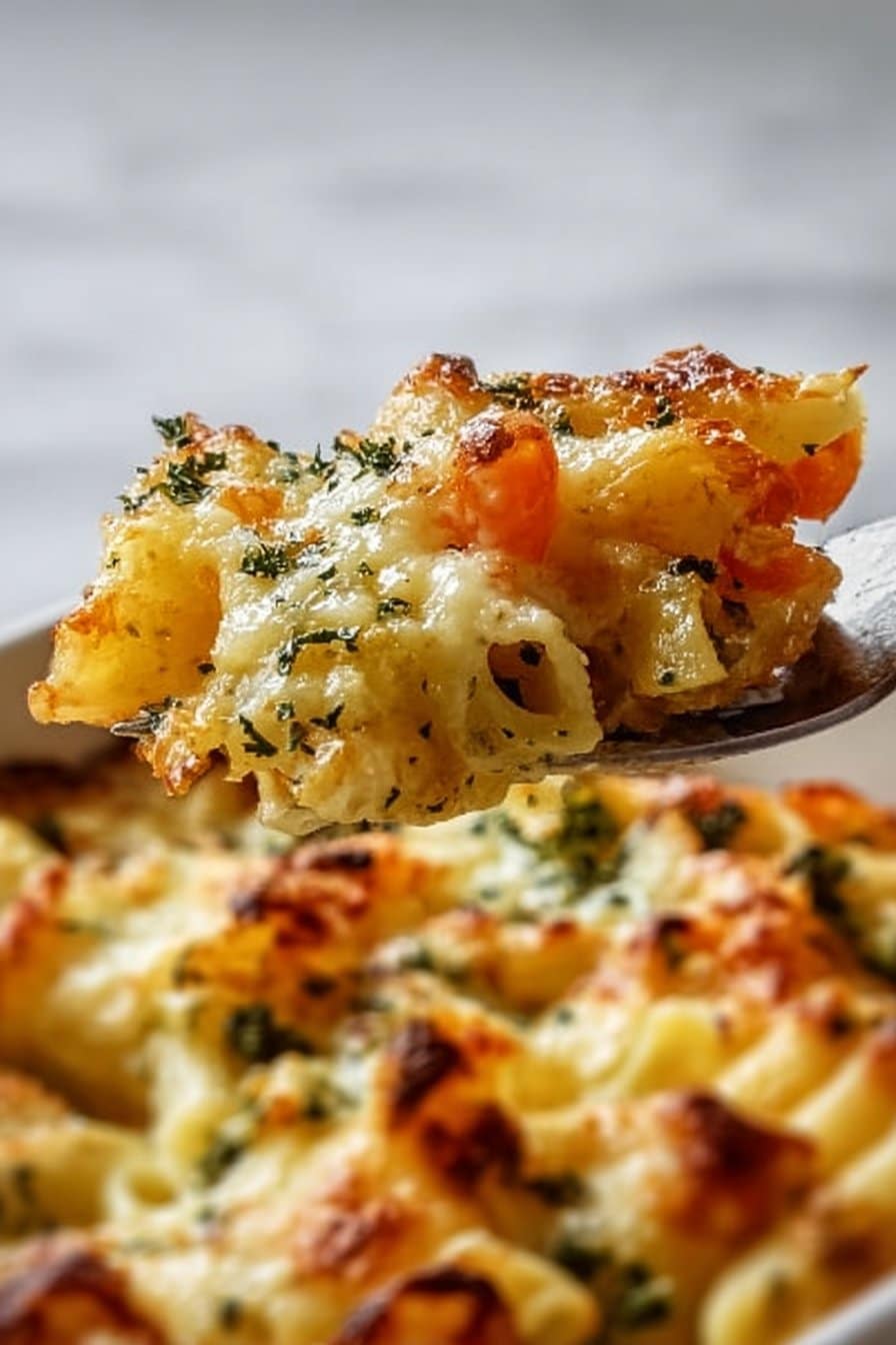 The Best Cheesy Vegetable Pasta Bake You'll Crave Tonight