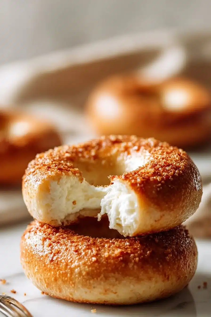 2 Ingredient Greek Yogurt Bagels
