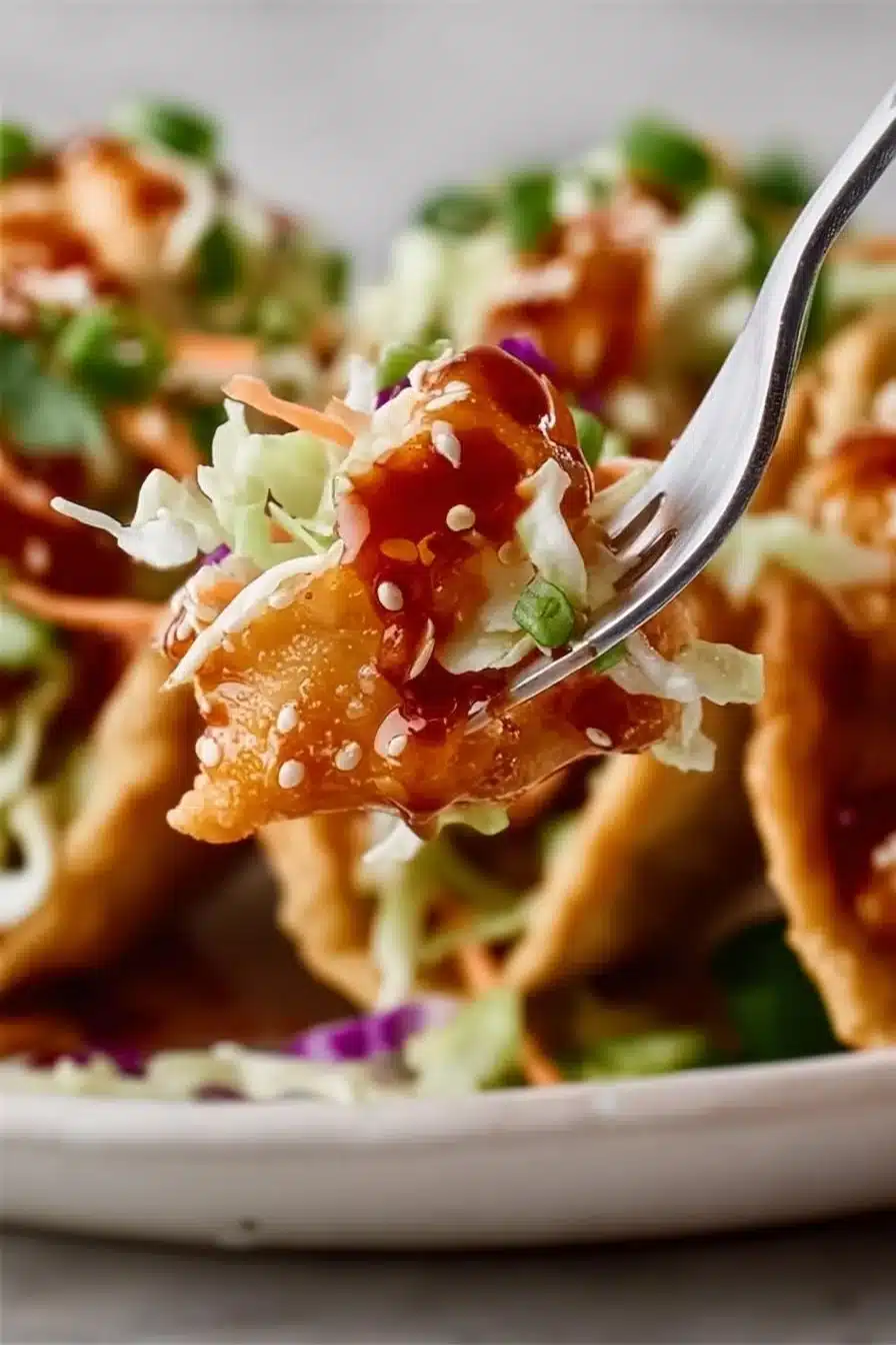 Applebee's Chicken Wonton Tacos