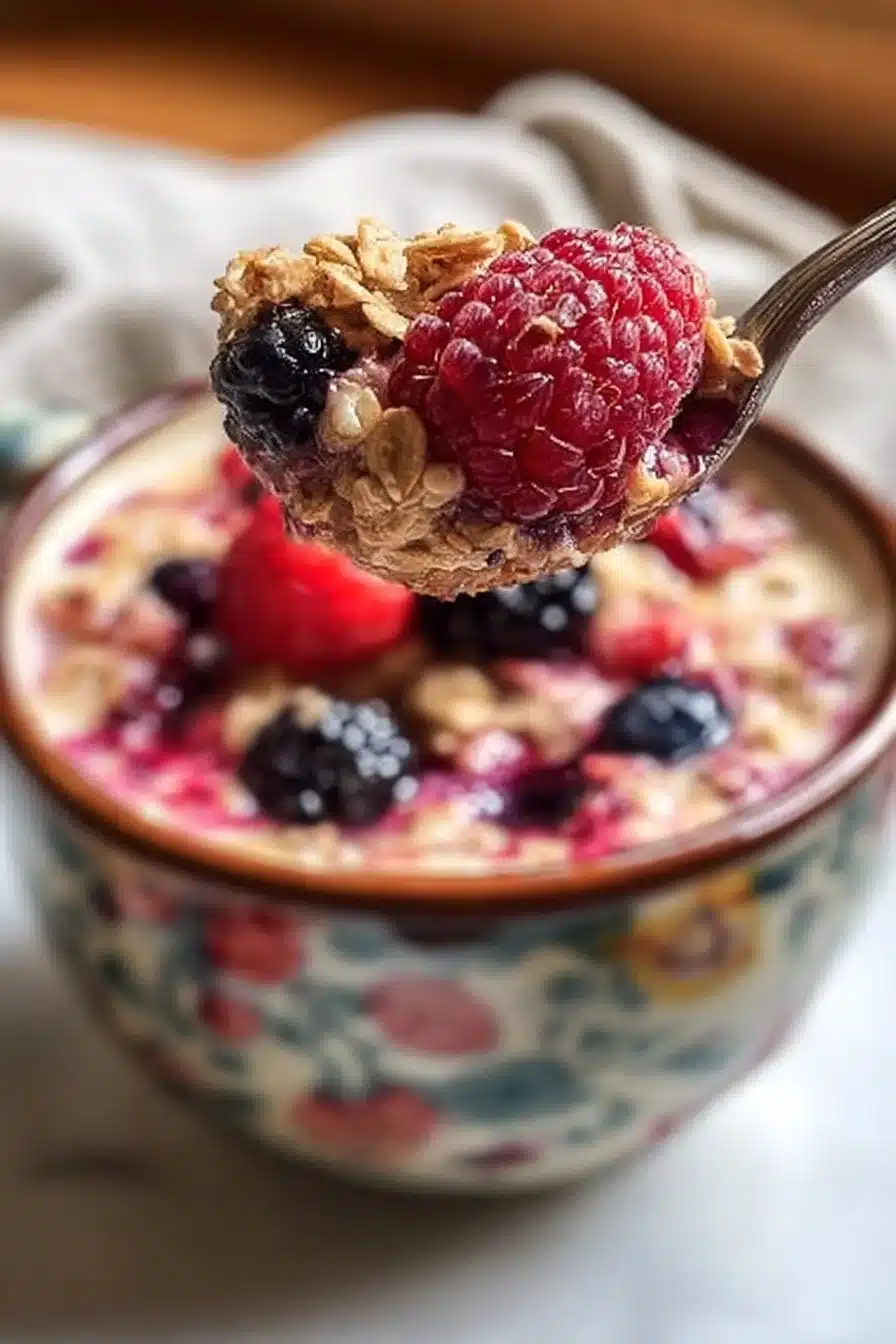 Best Warm Berry Oatmeal Cup Recipe for Cozy, Healthy Mornings