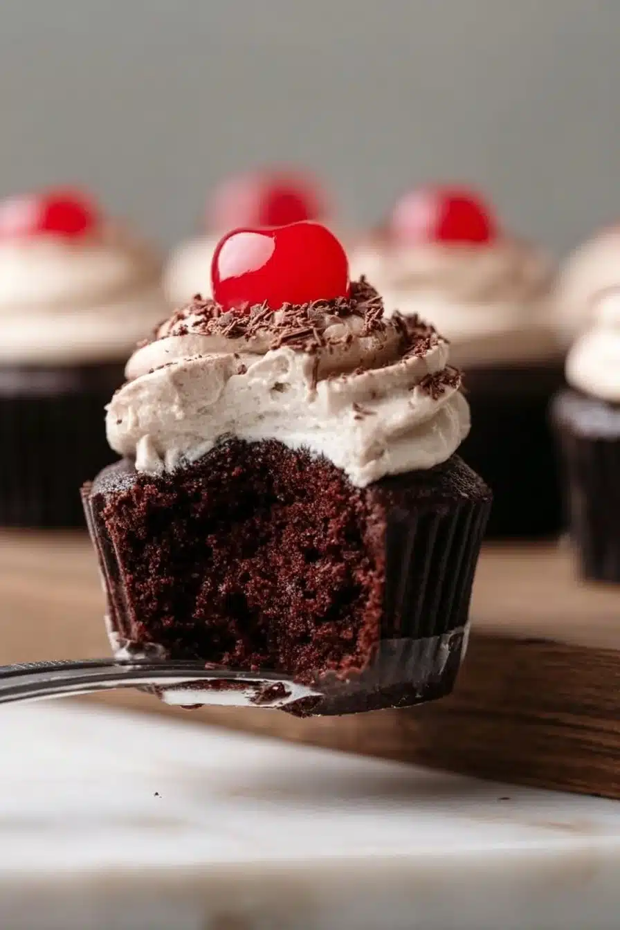 Black Forest Cupcakes