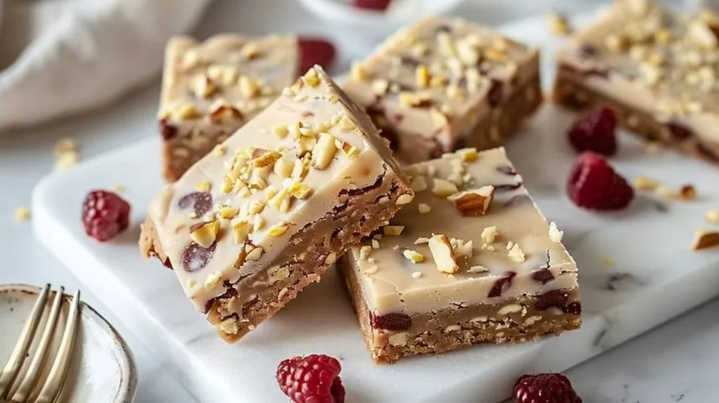 Delicious and nutritious Bliss Bars for a healthy snack option.