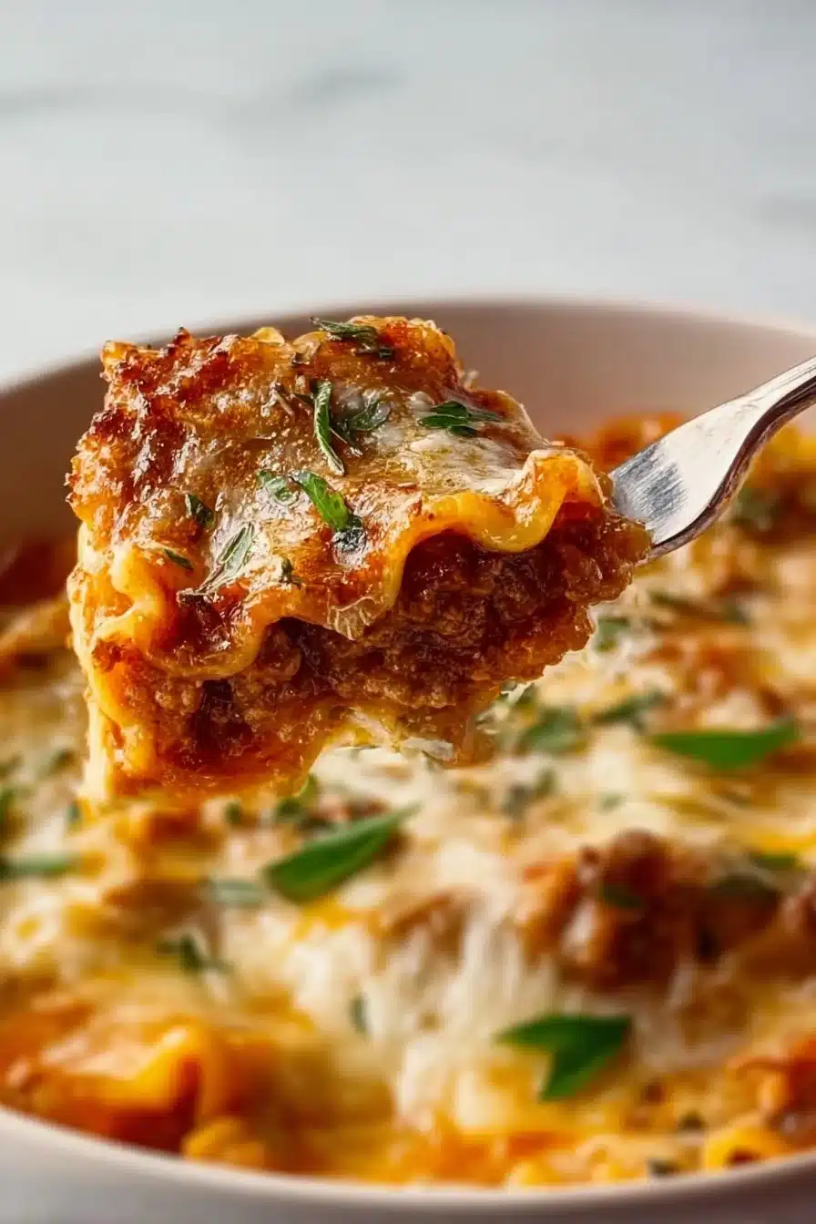 Cheesy Herb Lasagna