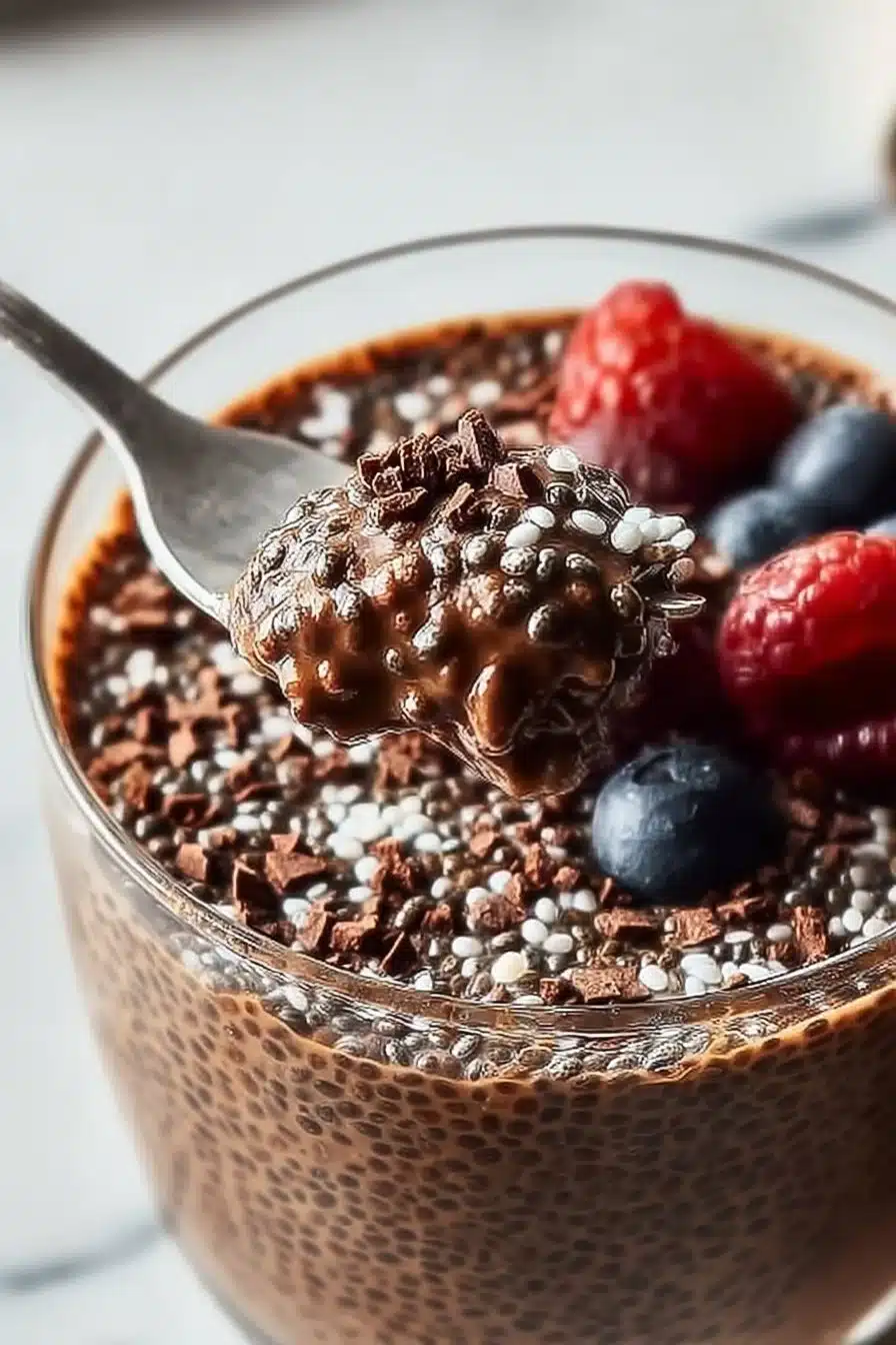 Chocolate Chia Seed Pudding