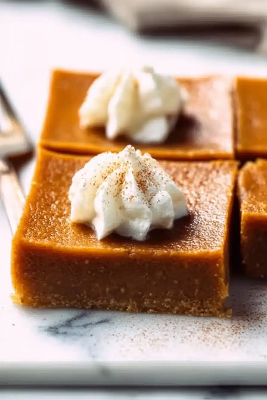 Dairy-Free Pumpkin Pie Bars